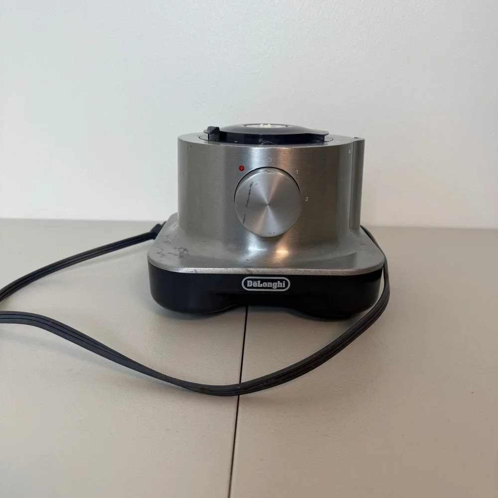 DeLonghi DFP250 9-Cup Food Processor‎ Stainless Motor BASE ONLY - Tested & Works